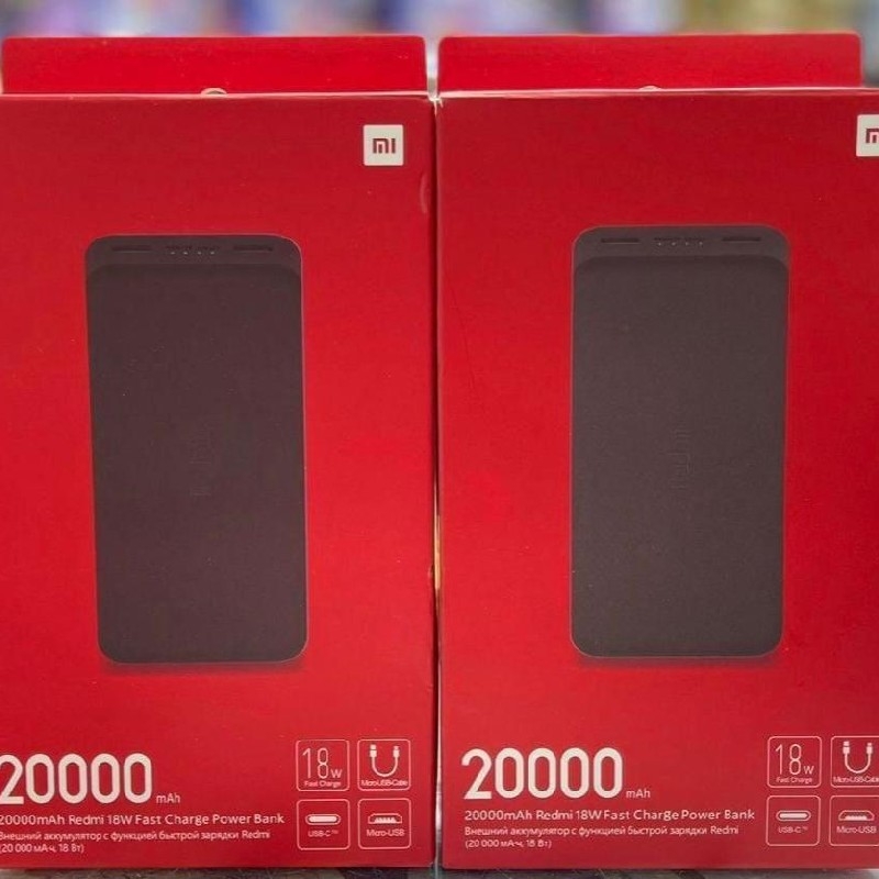 پاوربانک Redmi شرکت شیائومی ۲۰۰۰۰ Fast شارژ