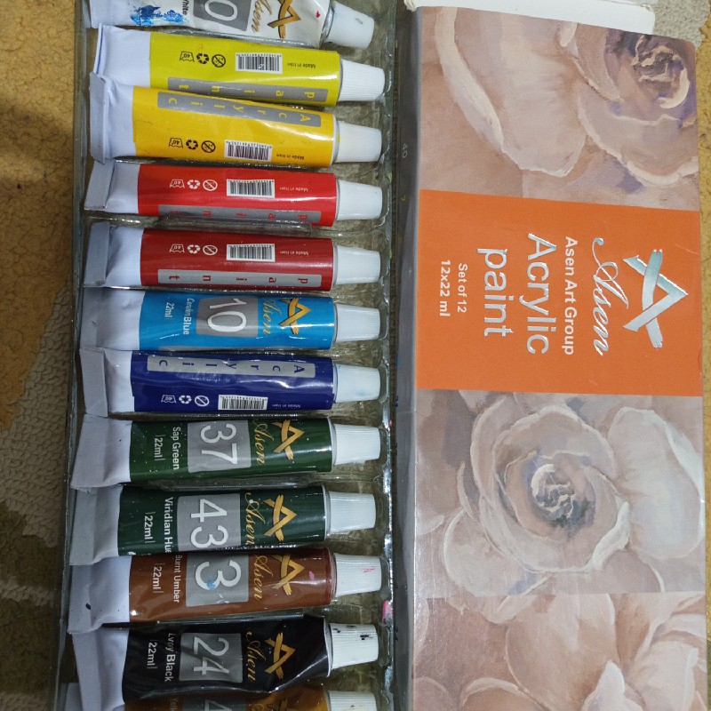 رنگ اکریلیک