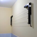 بند رخت تاشو دیواری