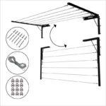 بند رخت تاشو دیواری