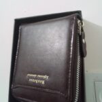 کیف پول چرم زیپ دار مردانه