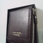 کیف پول چرم زیپ دار مردانه