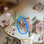 میوه خوری گل برجسته طلاکوب لمونژ ایتالیا