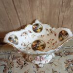 میوه خوری گل برجسته طلاکوب لمونژ ایتالیا