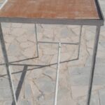 میزآهنی دستساز محکم برای گاز۳شعله رومیزی