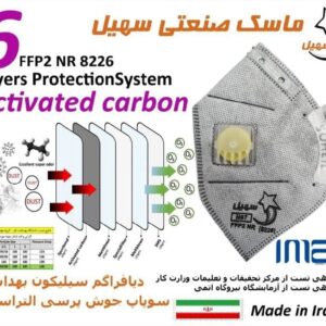 ماسک سوپاپ دار کربن سهیل